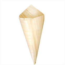 Cornets en feuille de pin 8 cm naturel bois - vendu par 1000 (PU 0,07€)
