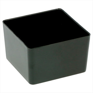 RÉCIPIENTS  PETITS CUBE 35 ML 4,2x4,2x2,7 CM NOIR  PS - vendu par 576 unités