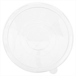 COUVERCLES BAS POUR R?F?RENCE 224.32-215.04 COMPOSTABLE ET BIODEGRADABLE ? 16 CM TRANSPARENT PET