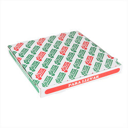 BOÎTES PIZZA MICROCANNELURE 348 G/M2 36x36x4 CM BLANC CARTON - vendu par 100 unités (Prix unitaire = 0,45 euros)