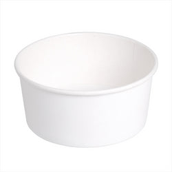 POTS SALADIER 750 ML 320 + 18 PE G/m? ? 14,5x6,6 CM BLANC CARTON