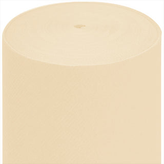 Nappe pré-découpée - 60 segments 55 g/m² 120x120 cm ivoire airlaid style tissu - vendu par 4 (PU 76€)