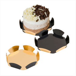 CORLLES 380 G/M2 Ø 8 CM OR/NOIR CARTON - vendu par 200 unités (Prix unitaire = 0,087 euros)