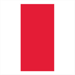 Serviettes pliage 1/8 55g/m² 40x40cm rouge airlaid style Tissu (Like Linen) - carton de 750