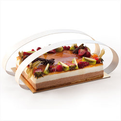 20 KG. BANDES PROTÈGE GÂTEAUX 65x4 CM BLANC CARTON - vendu par 1 unités (Prix unitaire = 80 euros)