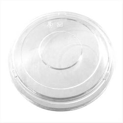 COUVERCLES FOR R?F. 211.76 COMPOSTABLE ET BIODEGRADABLE ? 17,5x1,7 CM TRANSPARENT PLASTIQUE PS