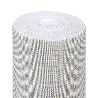 Tête-à-tête pré. 120cm (20 feu.) 'dry cotton' 55 g/m² 40x240 cm gris airlaid style tissu - vendu par 6 (PU 7€)