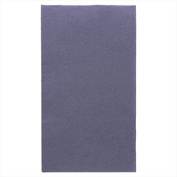 Serviettes ecolabel pliage 1/6 'Ouate gaufrée (Double point)' 18g/m² 33x40cm bleu marine ouate - carton de 2000