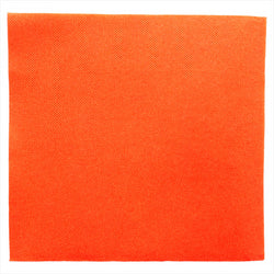 Serviettes ecolabel 'Ouate gaufrée (Double point)' 18g/m² 39x39cm orange ouate - carton de 1200