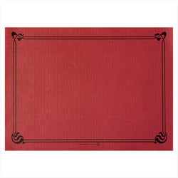 Sets de table 48 g/m² 31x43 cm bordeaux cellulose - vendu par 2000 (PU 0,039€)