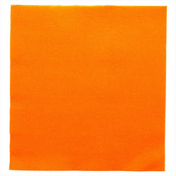 Serviettes ecolabel 'Ouate gaufrée (Double point)' 18g/m² 39x39cm ORANGE ouate - carton de 1200