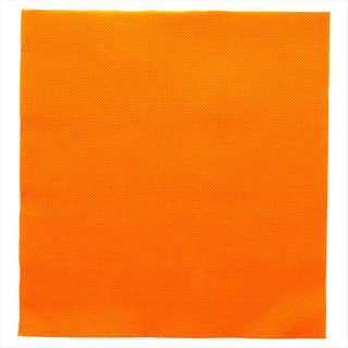 Serviettes ecolabel 'double point' 18g/m² 39x39cm clementine ouate - vendu par 1200 (PU 0,038€)