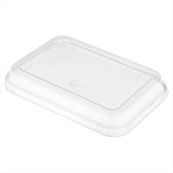 Couvercles pour réf. 212.85 compostable et biodegradable transparent  pet - vendu par 600 (pu 0,11€)