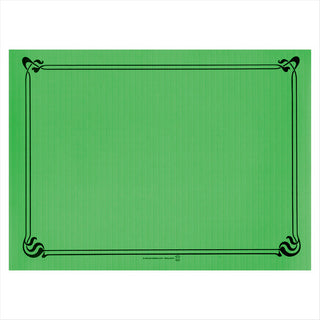 Sets de table 48 g/m² 31x43 cm vert prairie cellulose - vendu par 2000 (PU 0,039€)