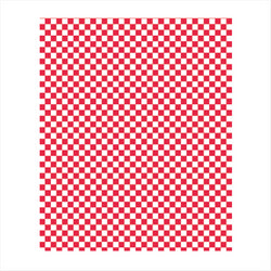 Emballages pour burgers 'fitipaldi' 28x34cm rouge ingraissable - vendu par 1000 (PU 0,024€)