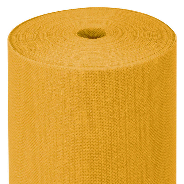 Nappe 'spunbond' 60 g/m² 120x500 cm jaune plastique PP - vendu à l'unité