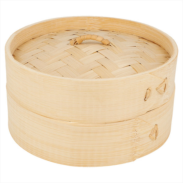 RÉCIPIENTS MINI DIM-SUM Ø 15x8 CM NATUREL BOIS BAMBOU