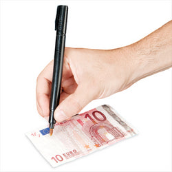 FEUTRE DETECTEUR DE FAUX BILLETS 13 CM NOIR PLASTIQUE - vendu par 1 unités (Prix unitaire = 1,2 euros)