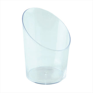 MINI VERRES TUBE 30 ML Ø 3,5x3,2x5,5 CM VERT D'EAU PLASTIQUE PS - vendu par 500 unités