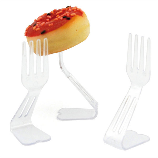 FOOD STAND 2,2x3x7 CM TRANSPARENT PLASTIQUE PS - vendu par 1152 unités