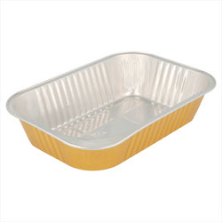 Moules pâtisserie 620ml 18,8x12,8x4,5 CM ARGENT/OR ALUMINIUM