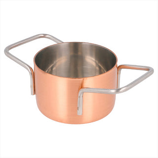 MINI SAUTOIR Ø 7x4,5 CM CUIVRE INOX - vendu par 6 unités