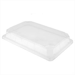 Couvercles 24x16x3cm transparent plastique PS