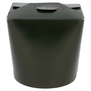Pots à pates 960ml ø9x10,8cm noir carton - vendu par 50 (PU 0,25€)