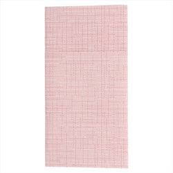 Serviettes kangourou 'dry cotton' 55g/m² 40x40cm bordeaux airlaid style tissu - carton de 700