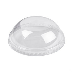 COUVERCLES COUPOLE POUR POT A GLACE Ø 9,4 CM TRANSPARENT PET