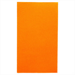 Serviettes ecolabel pliage 1/6 'Ouate gaufrée (Double point)' 18g/m² 33x40cm ORANGE ouate - carton de 2000