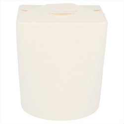 Pots à pates 480ml 305 + 18 pe g/m² ø8x9cm blanc carton - vendu par 50 (PU 0,15€)