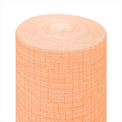 Tête-à-tête pré. 120cm (20 feu.) 'dry cotton' 55 g/m² 40x240 cm mandarine airlaid style tissu - vendu par 6 (PU 7€)