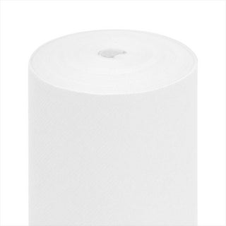 Nappe 55 g/m² 120x250 cm blanc airlaid style tissu - vendu à l'unité