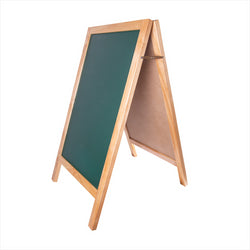 ARDOISE EN ANGLE 2 FACES 65x80x115 CM VERT BOIS - vendu par 1 unités (Prix unitaire = 119 euros)