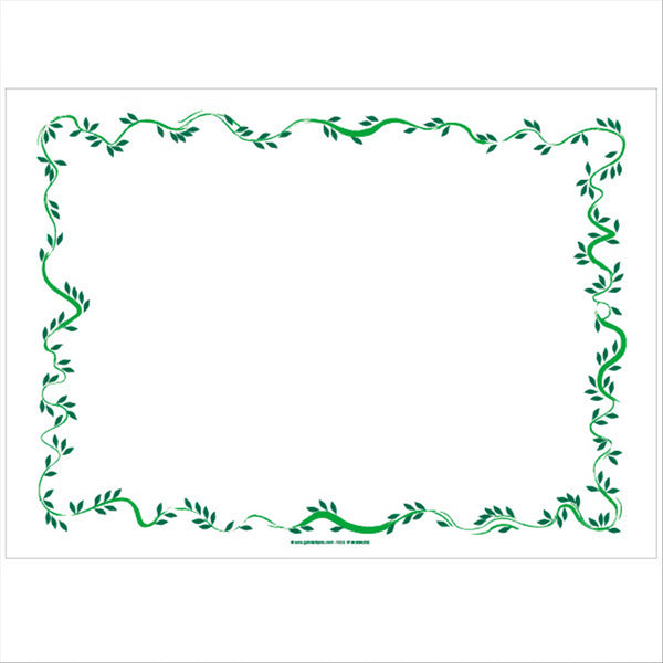 Sets de table 'floralia' 48 g/m² 31x43 cm blanc cellulose - vendu par 2000 (PU 0,028€)