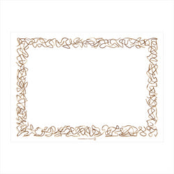 Sets de table 'aristas' 48 g/m² 31x43 cm blanc cellulose - vendu par 2000 (PU 0,028€)