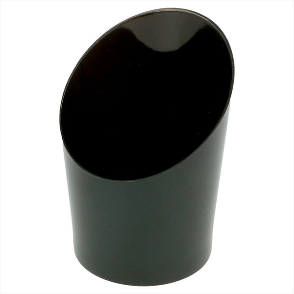 MINI VERRES TUBE 30 ML Ø 3,5x3,2x5,5 CM NOIR PLASTIQUE PS - vendu par 500 unités