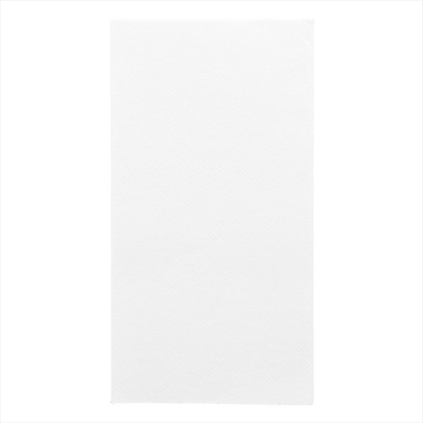 Serviettes pliage 1/6 45g/m² 30x40cm blanc airlaid style tissu - vendu par 900 (PU 0,067€)