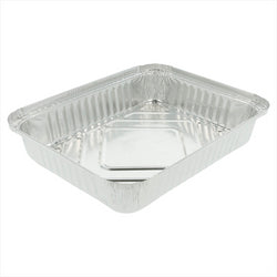 RÉCIPIENTS RECTANGULAIRES 1100 ML 22,3x17x3,5 CM ALUMINIUM