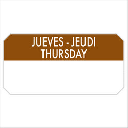 1000 U. ÉTIQUETTES ADHESIVES 
