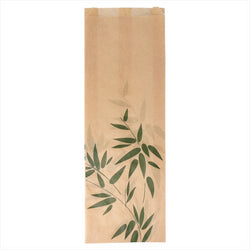SACS BAGUETTE GARNI 'FEEL GREEN' 34 G/M2 12+4x35 CM NATUREL INGRAISSABLE - vendu par 500 (PU 0,02€)