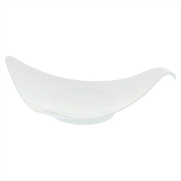 MISE EN BOUCHE "TRIANGULAIRE" 8x2 CM BLANC PLASTIQUE PS - vendu par 720 unités