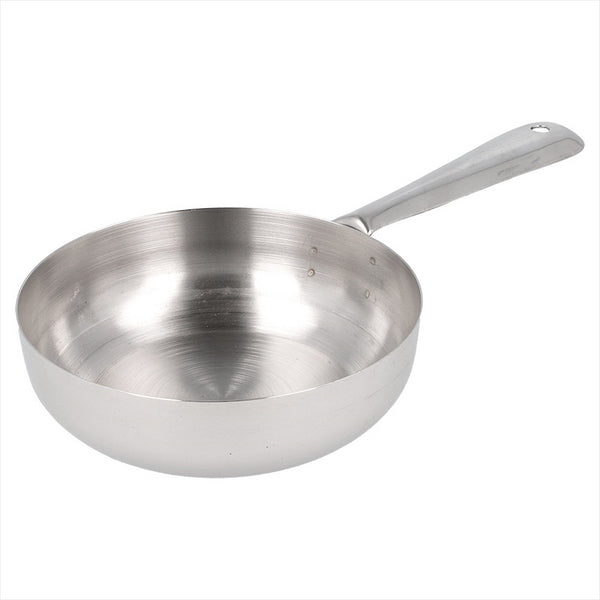 MINI POÊLE Ø 11,5x3,5 CM ARGENTE INOX - vendu par 12 unités