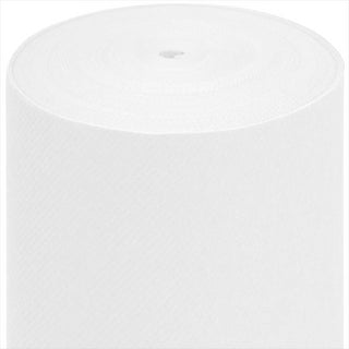 Nappe pré découpée - 60 segments 55 g/m² 120x120 cm blanc airlaid style tissu - vendu par 4 (PU 54€)