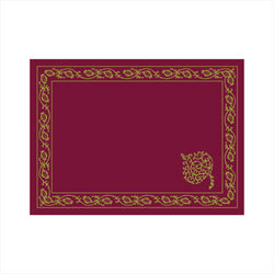 Sets de table 'pérsico' 48 g/m² 31x43 cm bordeaux cellulose - vendu par 2000 (PU 0,043€)