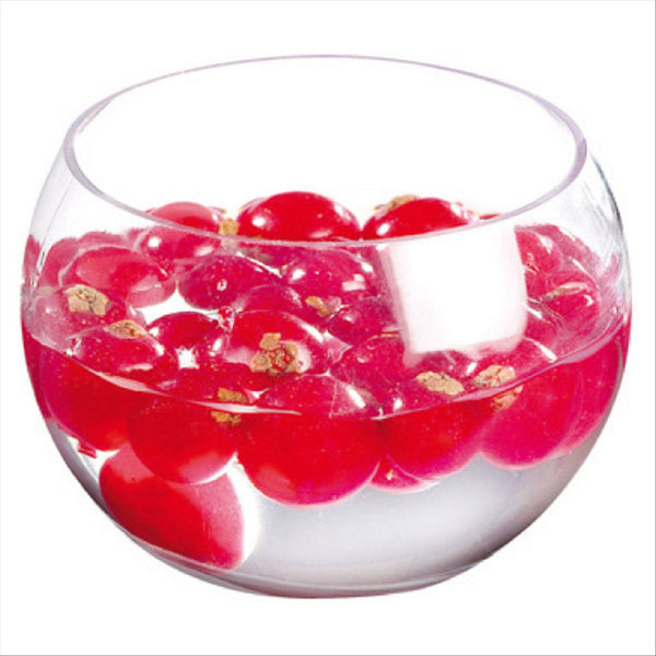 RÉCIPIENTS INJECTÉS "SPHERE" 150 ML 6,3x5 CM TRANSPARENT  PET - vendu par 100 unités