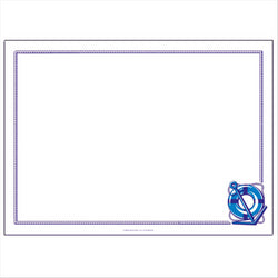 Sets de table 'cadaqués' 48 g/m² 31x43 cm blanc cellulose - vendu par 2000 (PU 0,028€)