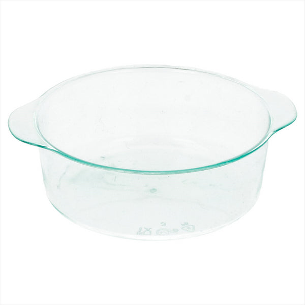 MISE EN BOUCHE CYLINDRE OREILLES 7,6x6,5x2,4 ML VERT D'EAU PLASTIQUE PS - vendu par 200 unités