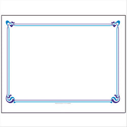 Sets de table bleu ciel & céleste 'maxim' 48 g/m² 31x43 cm blanc cellulose - vendu par 2000 (PU 0,028€)